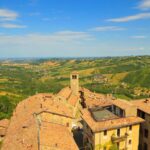Borgo di Vigoleno (PC) -Veduta dall'alto