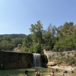 La spiaggia di Portico di Romagna
