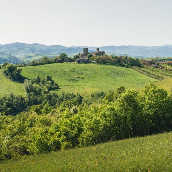 Cammino dell'Unione (MO) - Veduta panoramica delle colline