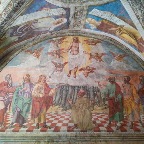 Affreschi Oratorio di San Rocco Borgo di Fiumalbo