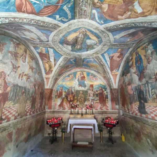 Affreschi Oratorio di San Rocco Borgo di Fanano