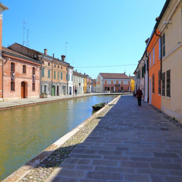 Veduta canale Borgo di Comacchio