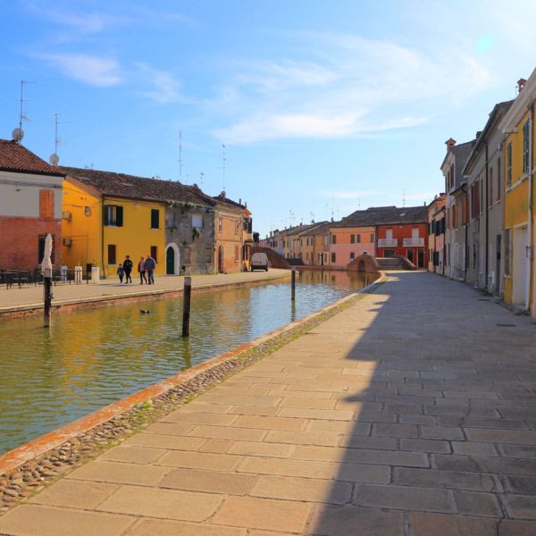 Veduta canale Borgo di Comacchio
