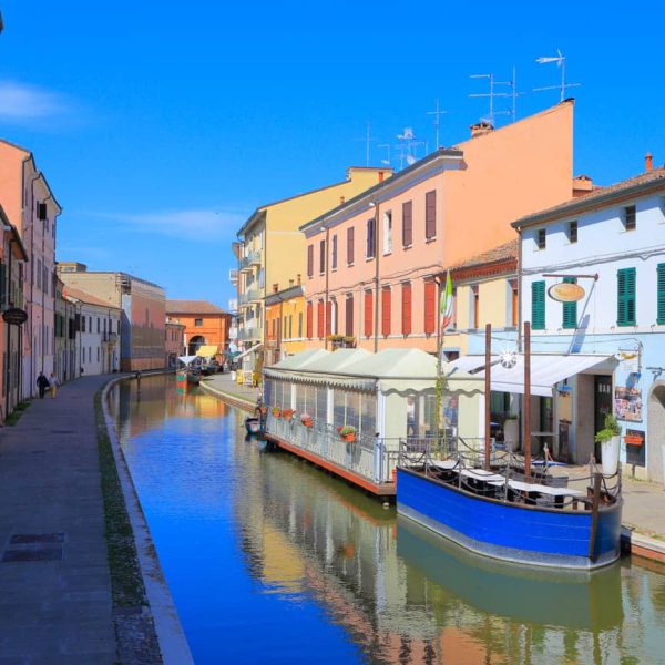 Veduta canale Borgo di Comacchio