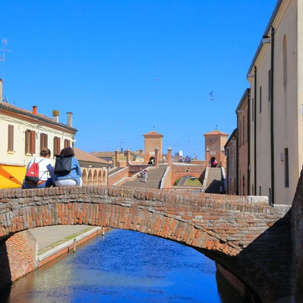 Veduta Ponte Borgo di Comacchio