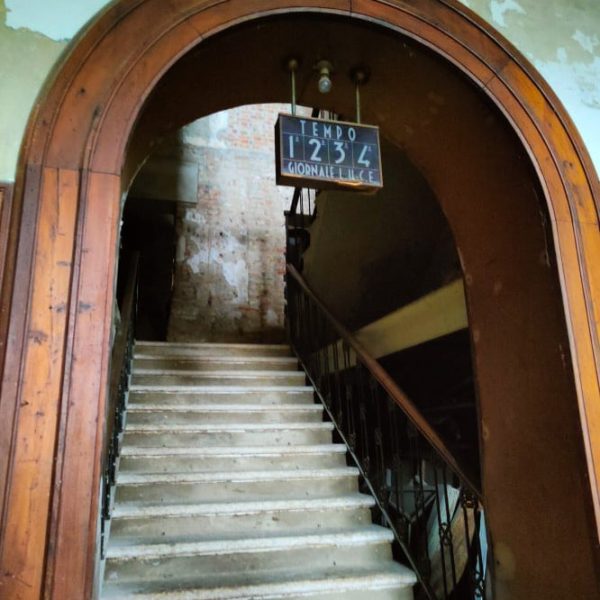 Ingresso Palchi Teatro Sociale Borgo di Gualtieri