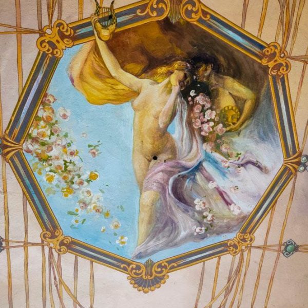 Affresco Teatro Sociale Borgo di Gualtieri
