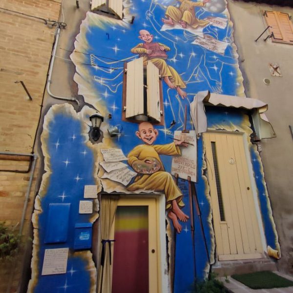 Murales Esposizione Universale- Borgo di Saludecio (RN)