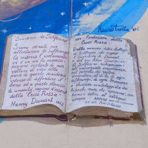 Murales Souvenir di Solferino - Borgo di Saludecio (RN)