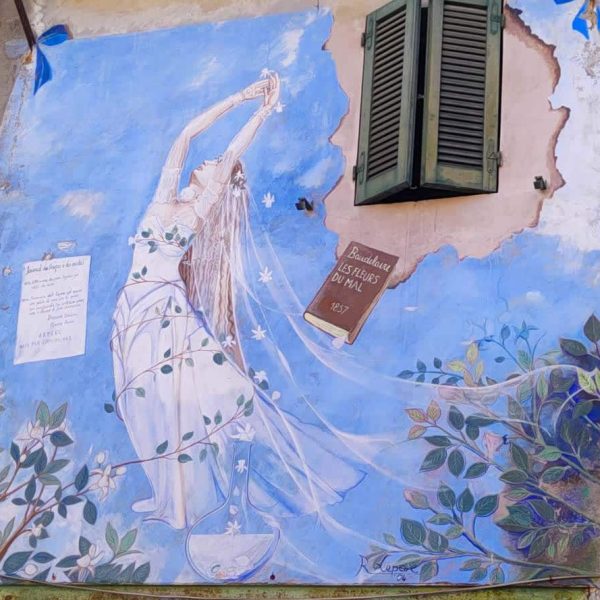 Murales Les Fleurs du Mal - Borgo di Saludecio (RN)