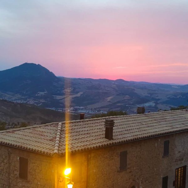 Borgo di San Leo (RN) - Tramonto