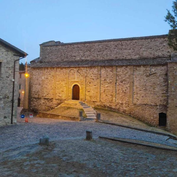 Borgo di San Leo- La Cattedrale al tramonto