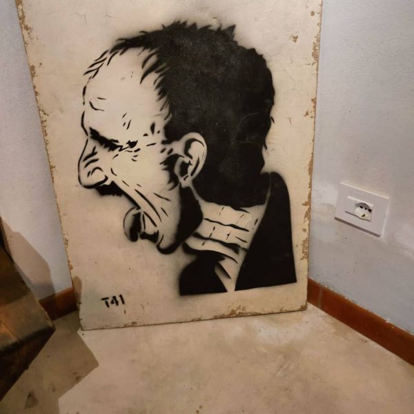 Casa Museo Ligabue (RE)- Autoritratto di Ligabue di profilo
