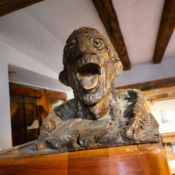 Casa Museo Ligabue (RE)- Scultura con autoritratto