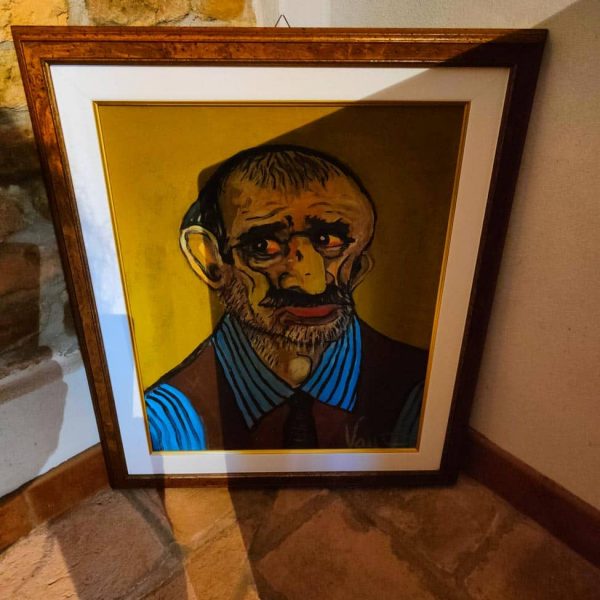 Casa Museo Ligabue (RE)- Quadro con autoritratto di Ligabue