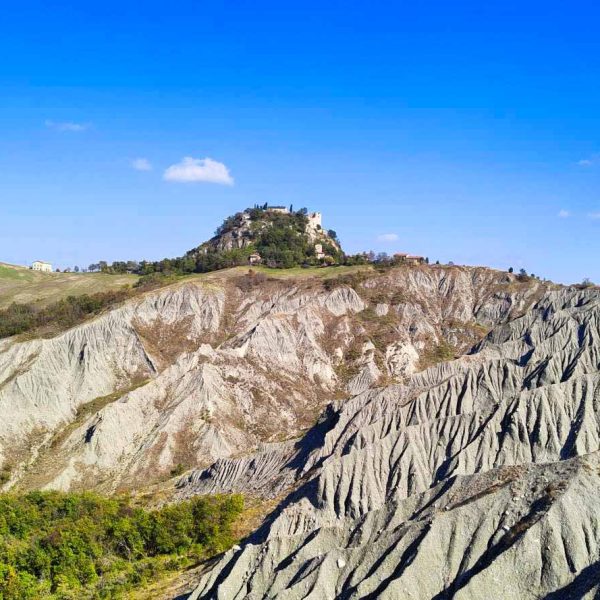 Castello di Canossa (RE)- Vista sui calanchi