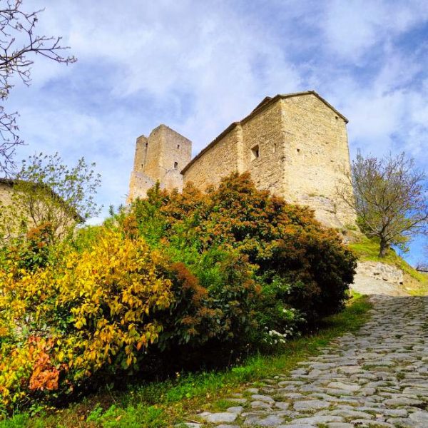 Castello di Carpineti (RE) - Veduta dalla strada