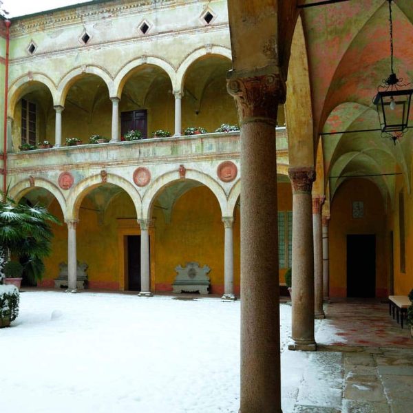 Castello di Rivalta (PC) - Cortile interno