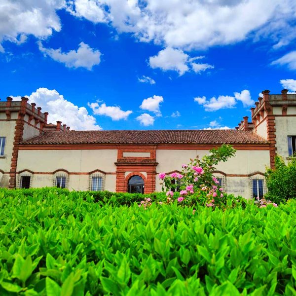 Delizia Estense del Verginese (FE) - Vista della Delizia dal Brolo