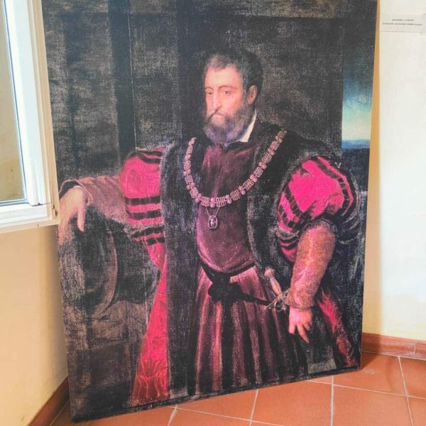 Delizia Estense del Verginese (FE) - Ritratto del Duca d'Este Alfonso I