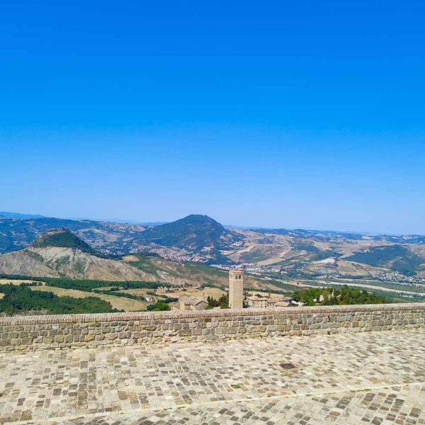 Fortezza di San Leo (RN) - Vista panoramica sulla valle