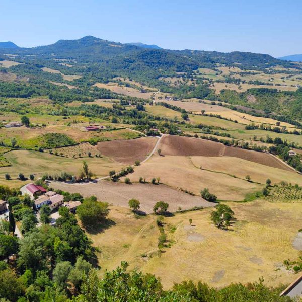 Fortezza di San Leo (RN) - Vista panoramica sulla valle