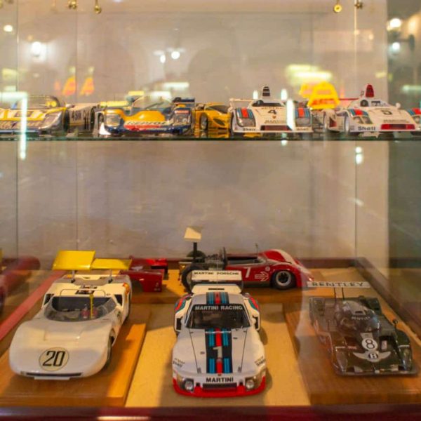 Museo del Modellismo Storico (FE) - Teca con macchinine sportive