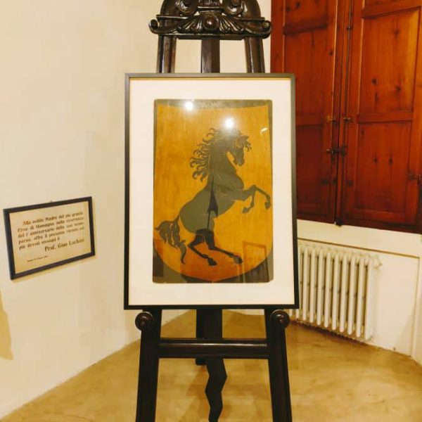 Museo Francesco Baracca (RA) - Quadro raffigurante Il Cavallino Rampante