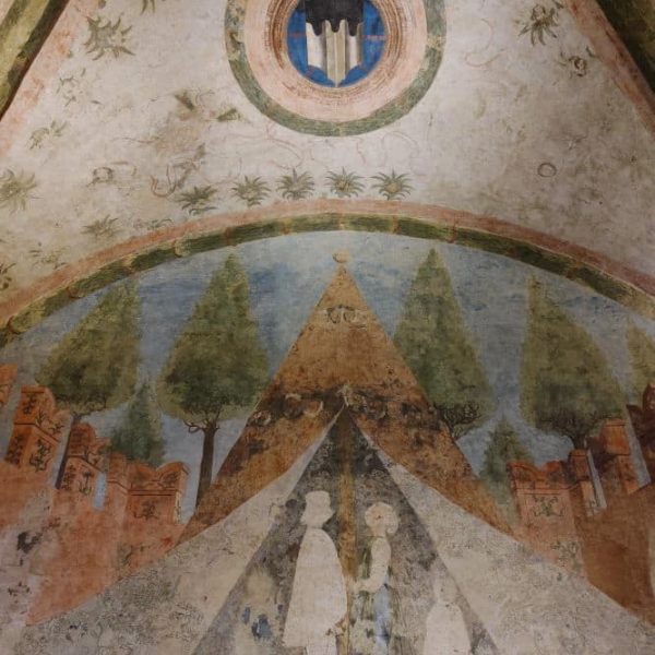 Rocca di Vignola (MO) - Parete affrescata