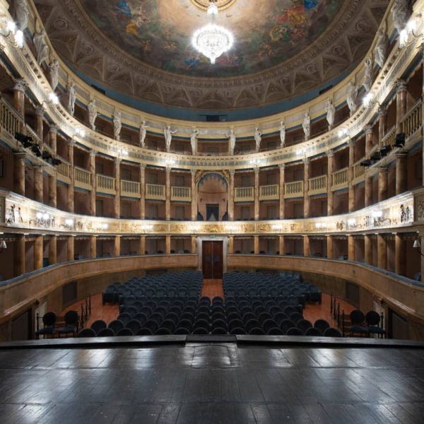 Teatro Masini (RA) - Vista dal palcoscenico