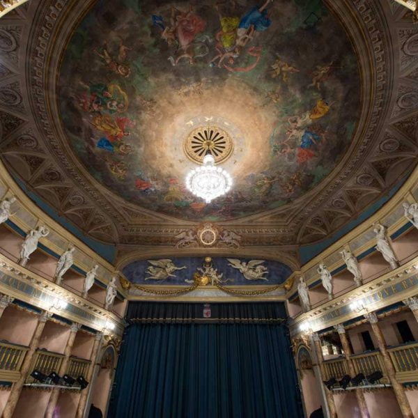 Teatro Masini (RA) - Il soffitto affrescato