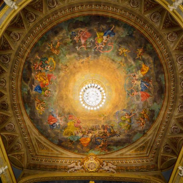 Teatro Masini (RA) - Il soffitto affrescato