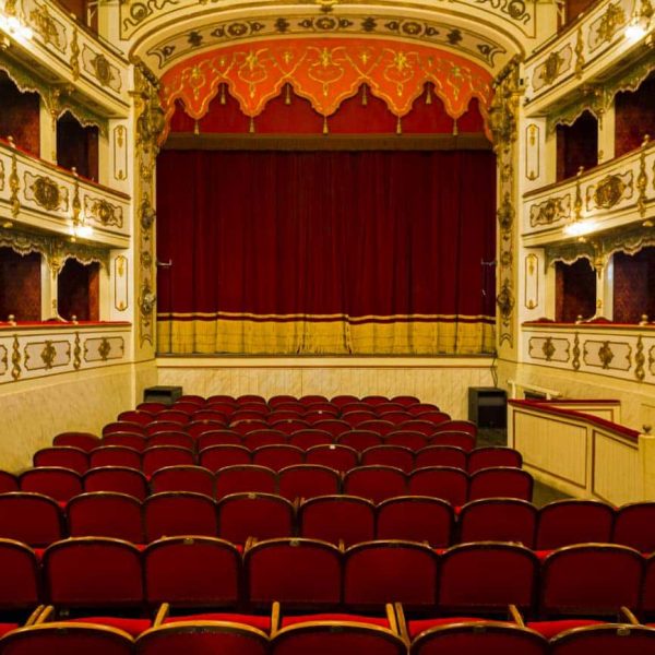 Teatro Verdi di Busseto (PR) - Il palco e la platea