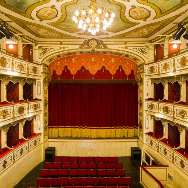 Teatro Verdi di Busseto (PR) - Vista sul palco