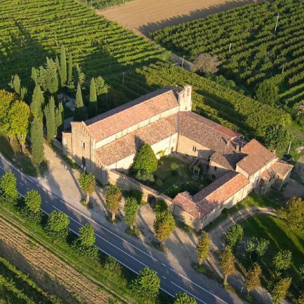 Veduta dall'alto Abbazia di Valsenio
