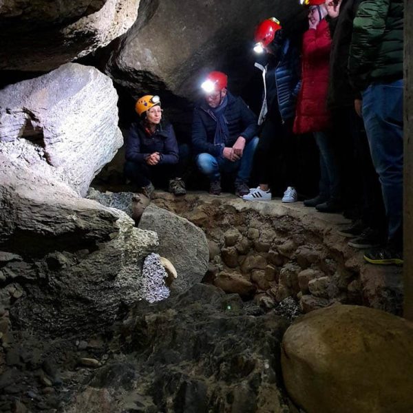 Grotte di Onferno (RN): interno grotta