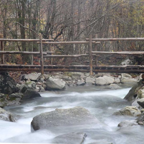 Sentiero delle cascate di Sant'Anna Pelago (MO): Ponte Rio Valdarno