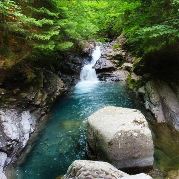 Sentiero delle cascate di Sant'Anna Pelago (MO):Pozzo del Pisano